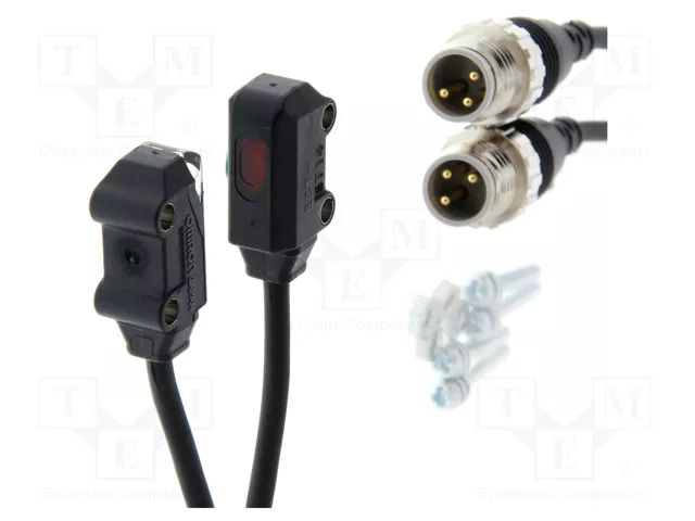 Sensor: photoelectric; Range: 0÷1000mm; PNP; LIGHT-ON; 50mA; PBT OMRON E3T-ST13-M5J-03M