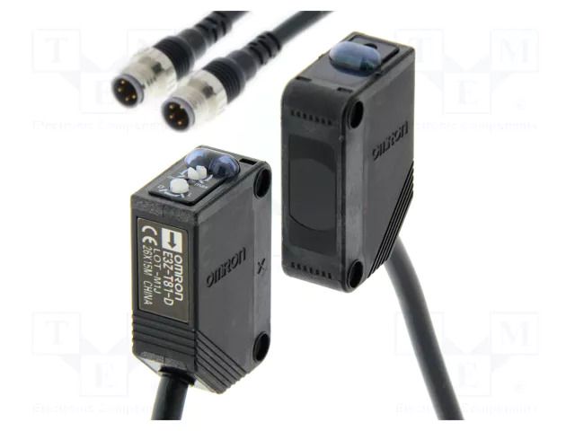 Sensor: photoelectric; transmitter,receiver; Range: 0÷15m; PNP OMRON E3Z-T81-M3J-03M