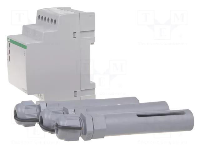 Level monitoring relay; conductive fluid level; 230VAC; 16A F&F PZ-829