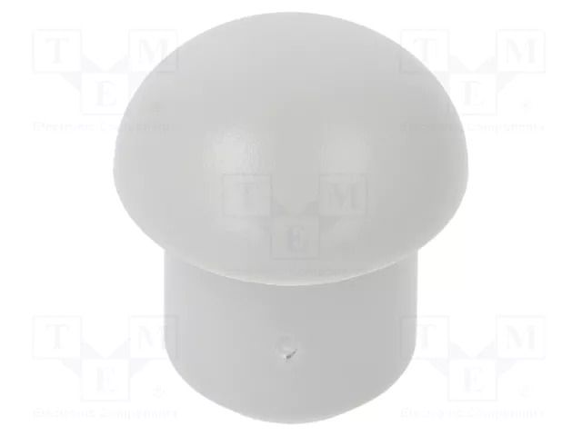 Stopper; polyamide; light grey; Entrelec; Ø: 9.7mm; Size: 13; L: 9mm TE Connectivity 1SNG610016R0000