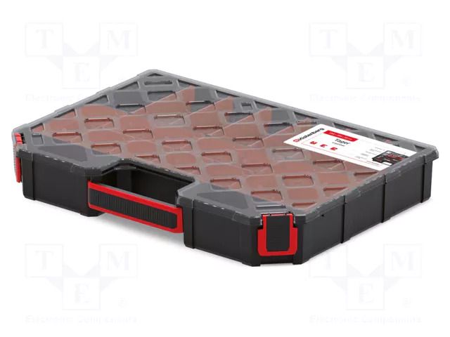 Container: collective; black; Cover colour: transparent; low KISTENBERG KTGC40306BS