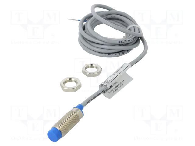 Sensor: inductive; OUT: NAMUR; 0÷4mm; 7÷18VDC; M12; Connection: lead SELS PCIN-4