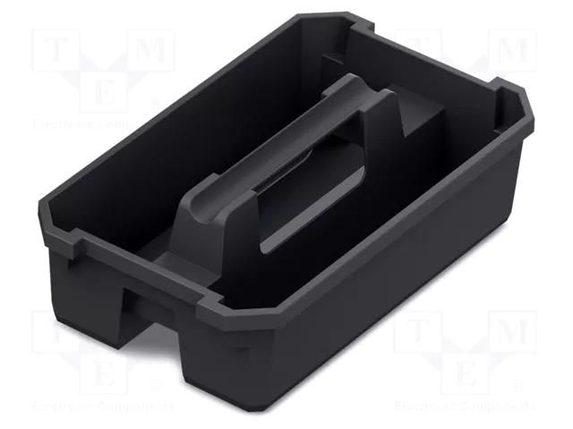 Cargo tool tray; black; X BLOCK CARGO; 343x197x100mm; 8kg KISTENBERG KXBC