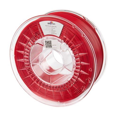 Filament Spectrum ASA 275 1,75mm 1kg - Bloody Red SPC-21796 5903175650115