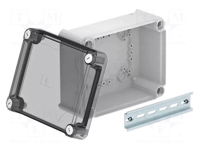 Enclosure: junction box; X: 150mm; Y: 190mm; Z: 94mm; IP66 OBO BETTERMANN OBO-2007774
