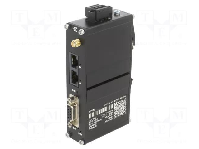 Module: router; DDR2; 16MBFLASH,128MBRAM; for DIN rail mounting TELTONIKA RUT142