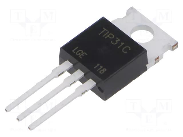 Transistor: NPN; bipolar; 100V; 3A; TO220 LUGUANG ELECTRONIC TIP31C-LGE