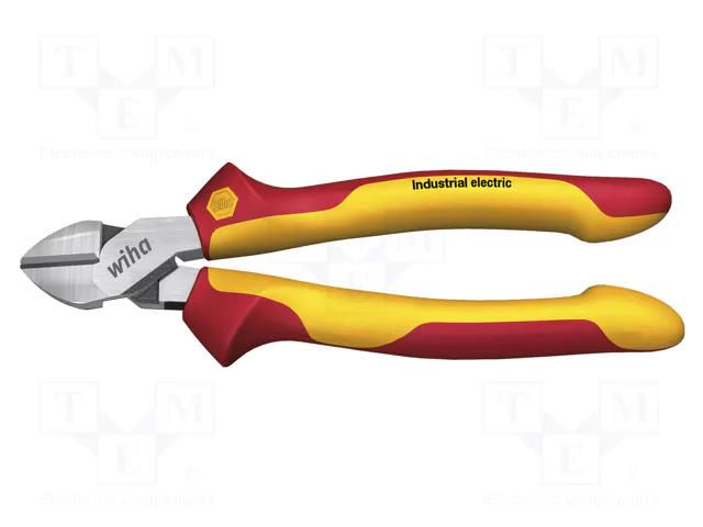 Pliers; side,cutting; steel; 160mm; 1kVAC; Industrial electric WIHA WIHA.43459