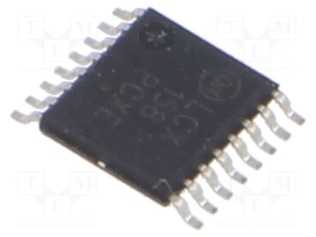 IC: digital; multiplexer,inverting; Ch: 4; CMOS; SMD; TSSOP16; LCX ONSEMI MC74LCX158DTG