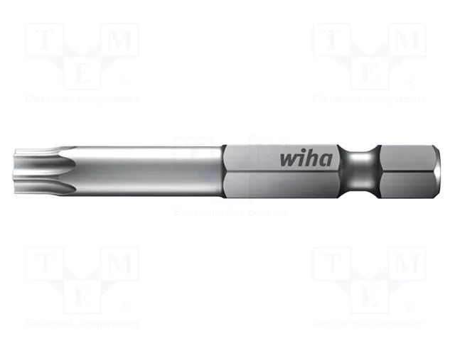 Screwdriver bit; Torx®; TX20; Overall len: 70mm; 2pcs; 1/4" WIHA WIHA.38714