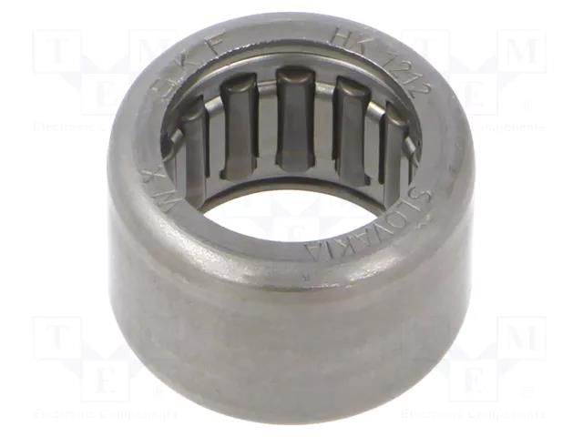 Bearing: needle roller; thin walled; Øint: 12mm; Øout: 18mm; W: 12mm SKF SKFHK1212