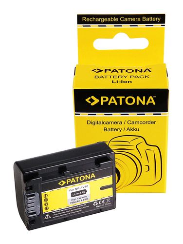 PATONA Battery f. Sony HDR-CX110 HDR-CX170 NP-FV30 NP-FV50 NP-FV100, PATONA 1117 4260284323028