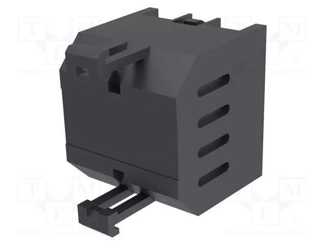 Resistor block; OptoHiT; screw terminals; plastic EAO 704.941.0