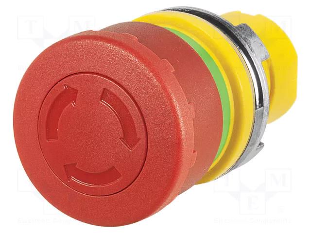 Switch: emergency stop; 22mm; Stabl.pos: 2; red; none; IP65; 46 EAO 46-2C36.1M20.000