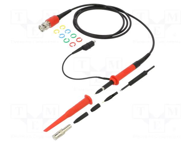 Probe: for oscilloscope; high voltage; 300MHz; 100: 1; 4kV; 1.2ns TESTEC TT-HV400