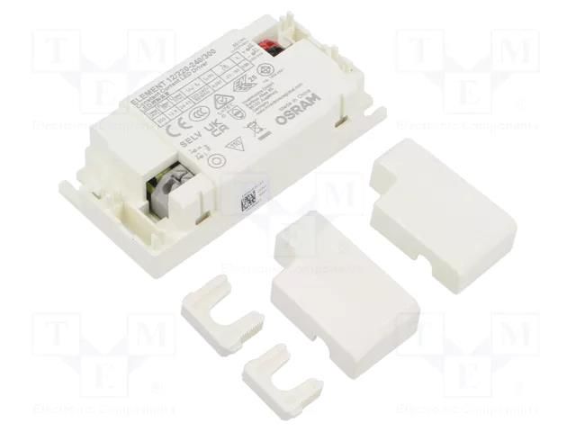 Power supply: switching; LED; 12.6W; 24÷42VDC; 300mA; 220÷240VAC ams OSRAM 4062172355490