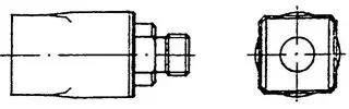 TIP, NOZZLE, 10.5X10.5MM, 2 SIDE HEATED D04