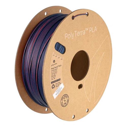Filament Polymaker Panchroma PLA Dual Mixed Berries 1,75mm 1kg - Red-Dark Blue PLM-23943 6938936715863