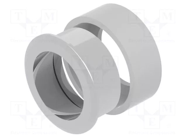 Button holder; OptoHiT; black; aluminium; Ø35mm EAO 704.955.0