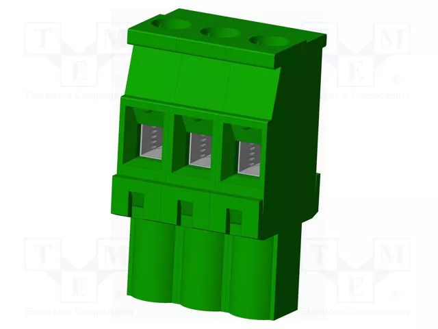 Connector: pluggable terminal block; plug; female; TS; 15A; 300V AMPHENOL ANYTEK TS03515B0000G