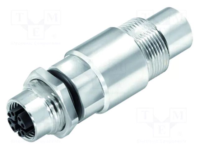 Adapter; X; PIN: 8; IP67; 500mA; Locking: threaded joint; push-in BINDER 09-5286-00-08