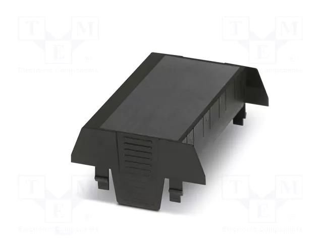 Cover; for enclosures; UL94HB; Series: EH 90; ABS; black; 90mm PHOENIX CONTACT PH-2201522