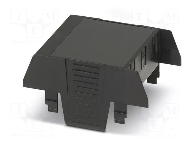 Cover; for enclosures; UL94HB; Series: EH 52,5; ABS; black; 52.5mm PHOENIX CONTACT PH-2201746