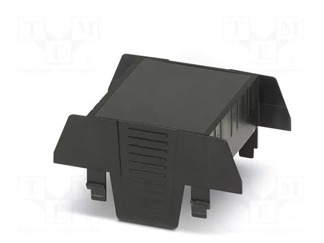 Cover; for enclosures; UL94HB; Series: EH 52,5; ABS; black; 52.5mm PHOENIX CONTACT PH-2201752