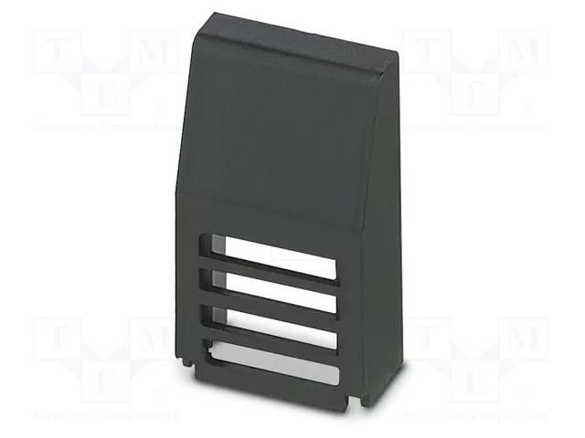 Stopper; for enclosures; UL94HB; ABS; black; 22.5mm PHOENIX CONTACT PH-2201845