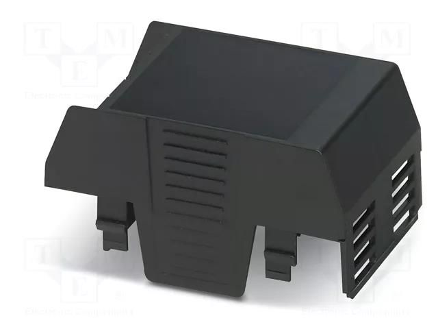 Cover; for enclosures; UL94HB; Series: EH 45 FLAT; ABS; black; 45mm PHOENIX CONTACT PH-2201448