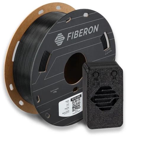 Filament Polymaker Fiberon PETG-ESD 1,75mm 0,5kg - Black PLM-25182 6938936714651