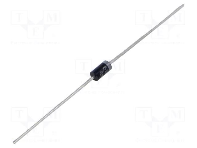 Diode: rectifying; THT; 100V; 1A; Ammo Pack; Ifsm: 27A; DO204AC,DO41 DIOTEC SEMICONDUCTOR 1N4002GP-DIO