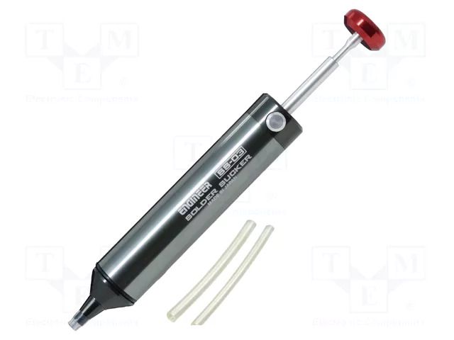 Desoldering pump; silicone; L: 153mm; aluminium ENGINEER FUT.SS-03
