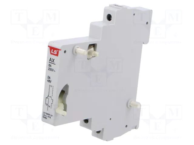 Auxiliary contacts; for DIN rail mounting; IP20; BKN LS ELECTRIC BKN-AX-6A