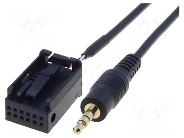 Aux adapter; Jack 3,5mm; Opel 4CARMEDIA AUX-OPEL.01