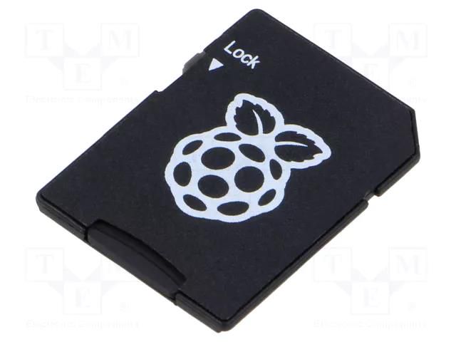 Accessories: Raspbian operating system; 64GBFLASH RASPBERRY PI SC1661PM