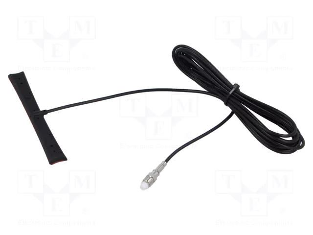 Antenna; inner; GSM,UMTS; FME; socket; 5m; on the window MTA 15-7681086