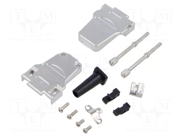 Enclosure for connectors: D-Sub; D-Sub 9pin,D-Sub HD 15pin ENCITECH DTZF09-RG-LJS-K