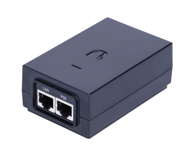 Ubiquiti POE-24-24W-G | PoE Power supply | 24V, 1A, 24W, Gigabit, UBIQUITI POE-24-24W-G-EU 0810354023538