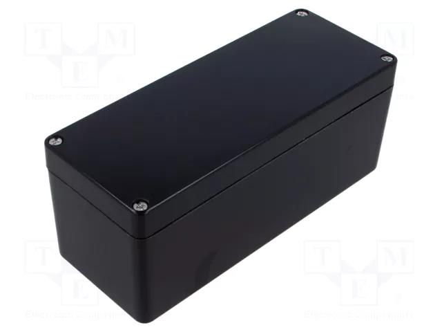 Enclosure: multipurpose; X: 75mm; Y: 190mm; Z: 75mm; polyester; black RAYCHEM RPG EX-GRJ10BK