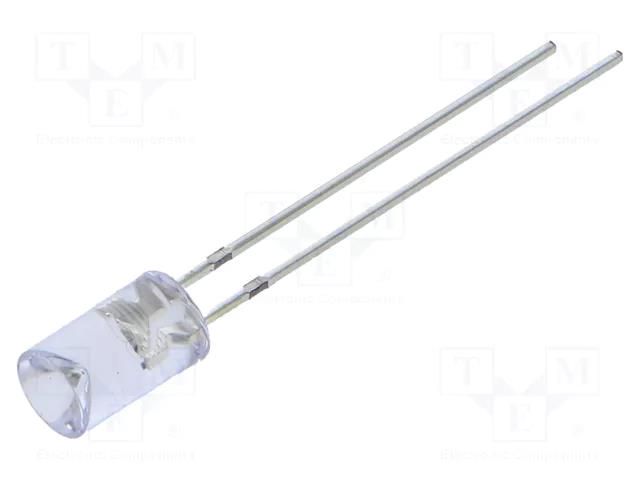 LED; blue; 5mm; 220÷330mcd; 120°; Front: recessed; 5VDC; -30÷85°C OPTOSUPPLY OSB5SA5MC1B-5V