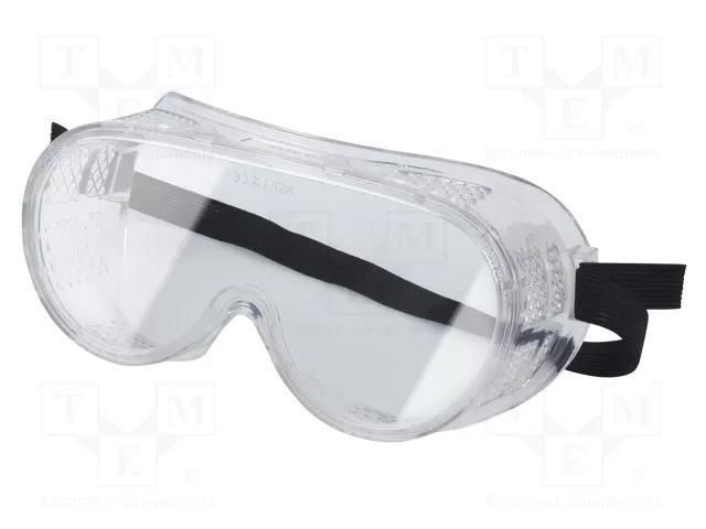 Safety goggles; Lens: transparent; Classes: 1 WOLFCRAFT WF4937000