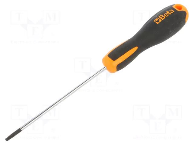 Screwdriver; hex key,spherical; HEX 2,5mm; EVOX BETA BE1206EBP/2.5