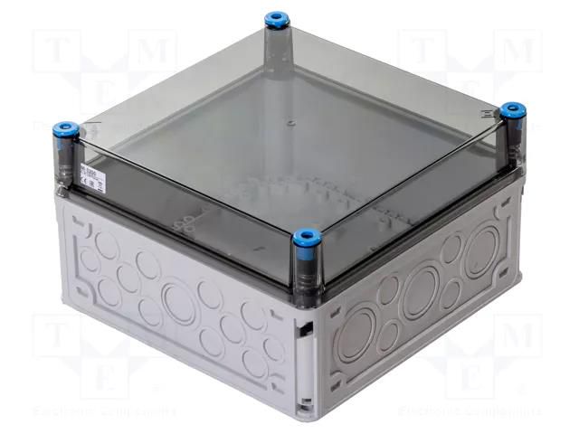 Enclosure: multipurpose; X: 300mm; Y: 300mm; Z: 170mm; Mi; light grey HENSEL HENSEL-MI-0200