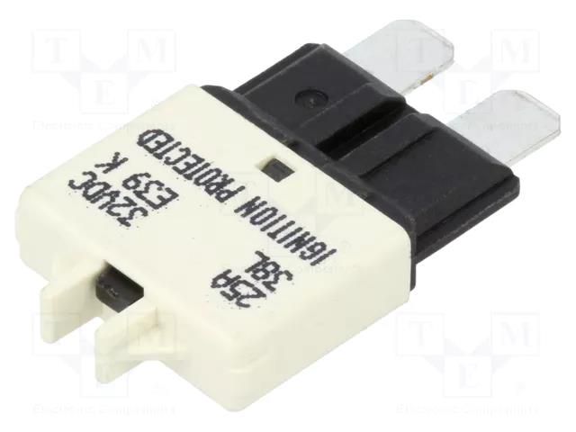 Fuse: thermal; 25A; 32VDC; automotive; 19.75mm; E39 GLOSO 84147