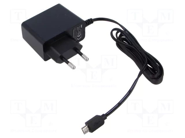 Power supply: switching; mains,plug-in; 5VDC; 2A; 10W; 80% ESPE E12-1005-UM1