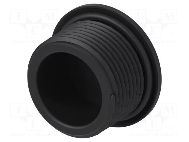 Stopper; M25; 1.5; IP68; polyamide; black; Entrelec; Thread: metric TE Connectivity 1SNG620027R0000