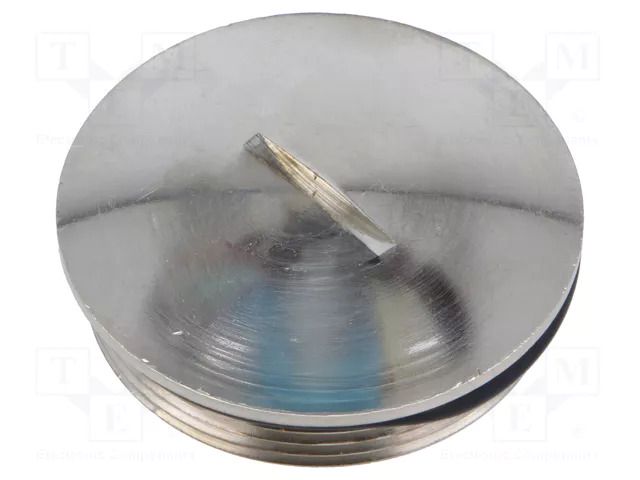 Stopper; M40; 1.5; brass; Plating: nickel; Thread: metric ILME ILME-ASM40B