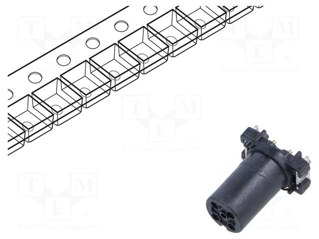 PIN: 5; female CONEC 43-01849TR