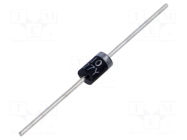 Diode: Schottky rectifying; THT; 100V; 8A; DO201AD TAIWAN SEMICONDUCTOR SR810-TSC